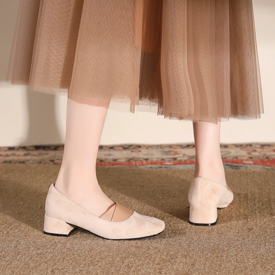 【心选●RIELOV】 时尚增高4cm潮流百搭女士单鞋814