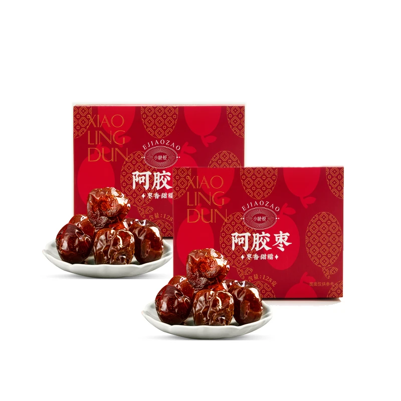 小龄炖128g琥珀阿胶蜜枣无核