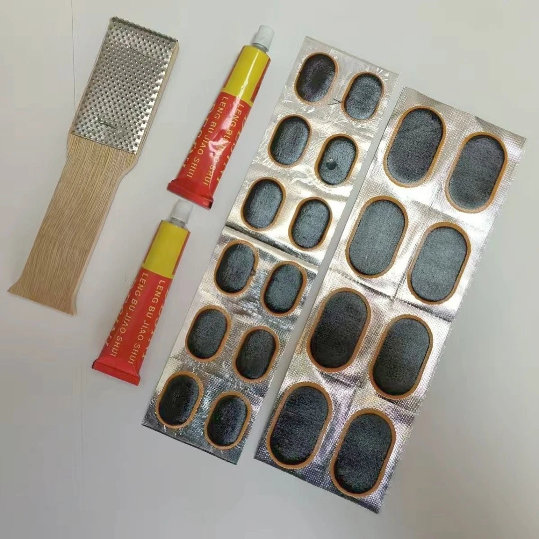 内胎修补补丁补胎片补胎工具全套自行车摩托电动车补胎胶胶片胶水