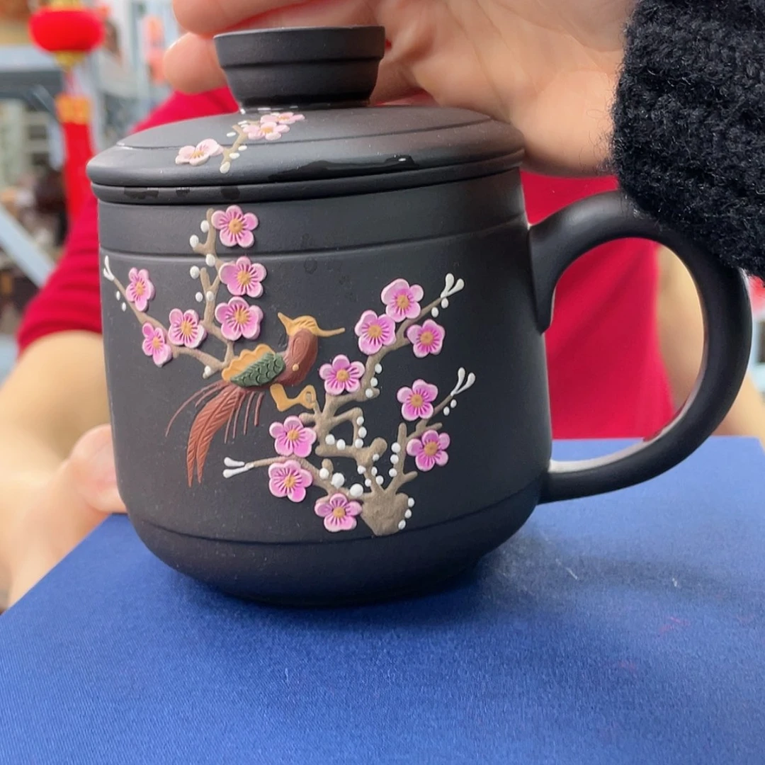 【闪购商品】紫砂茶杯喜上眉梢2