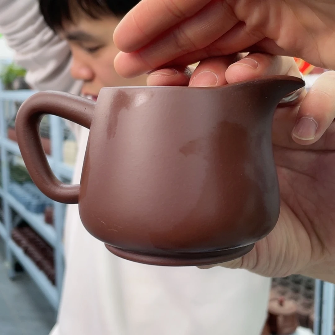 【闪购商品】紫砂茶杯龙血砂公道杯