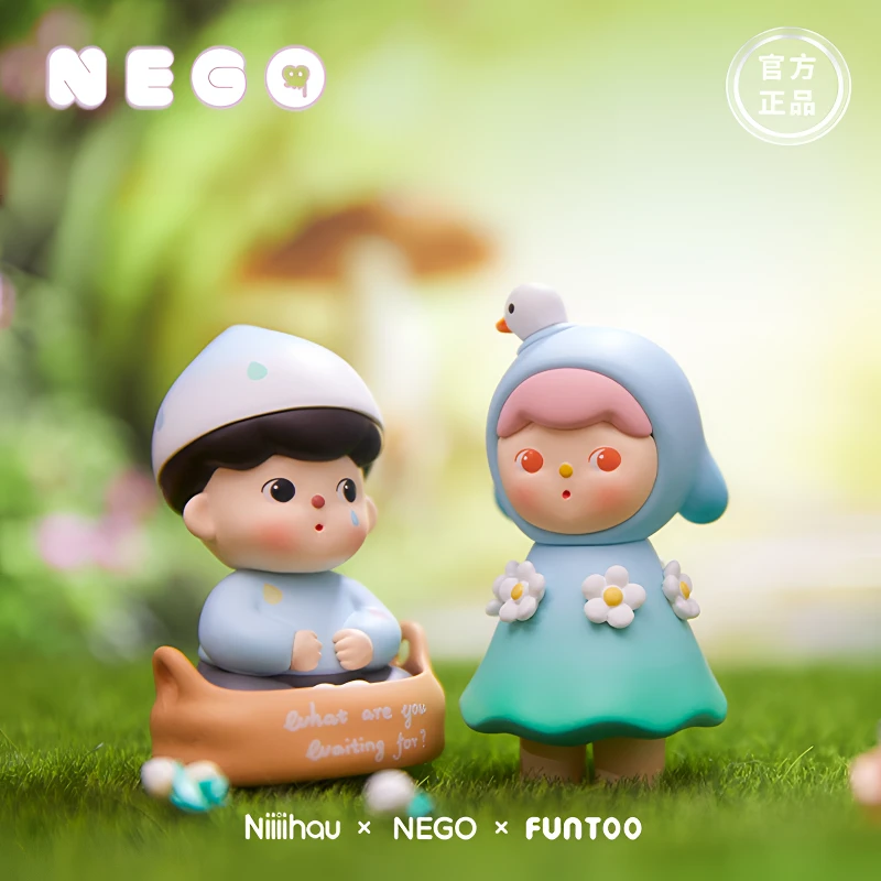 你好岛2代NEGO你好岛有我陪你可爱潮玩盲盒公仔车载装饰手办礼物