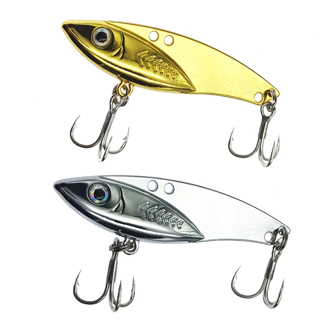 北湖一号VIB路亚饵亮片三本钩金属远投翘嘴海钓假饵路亚硬饵