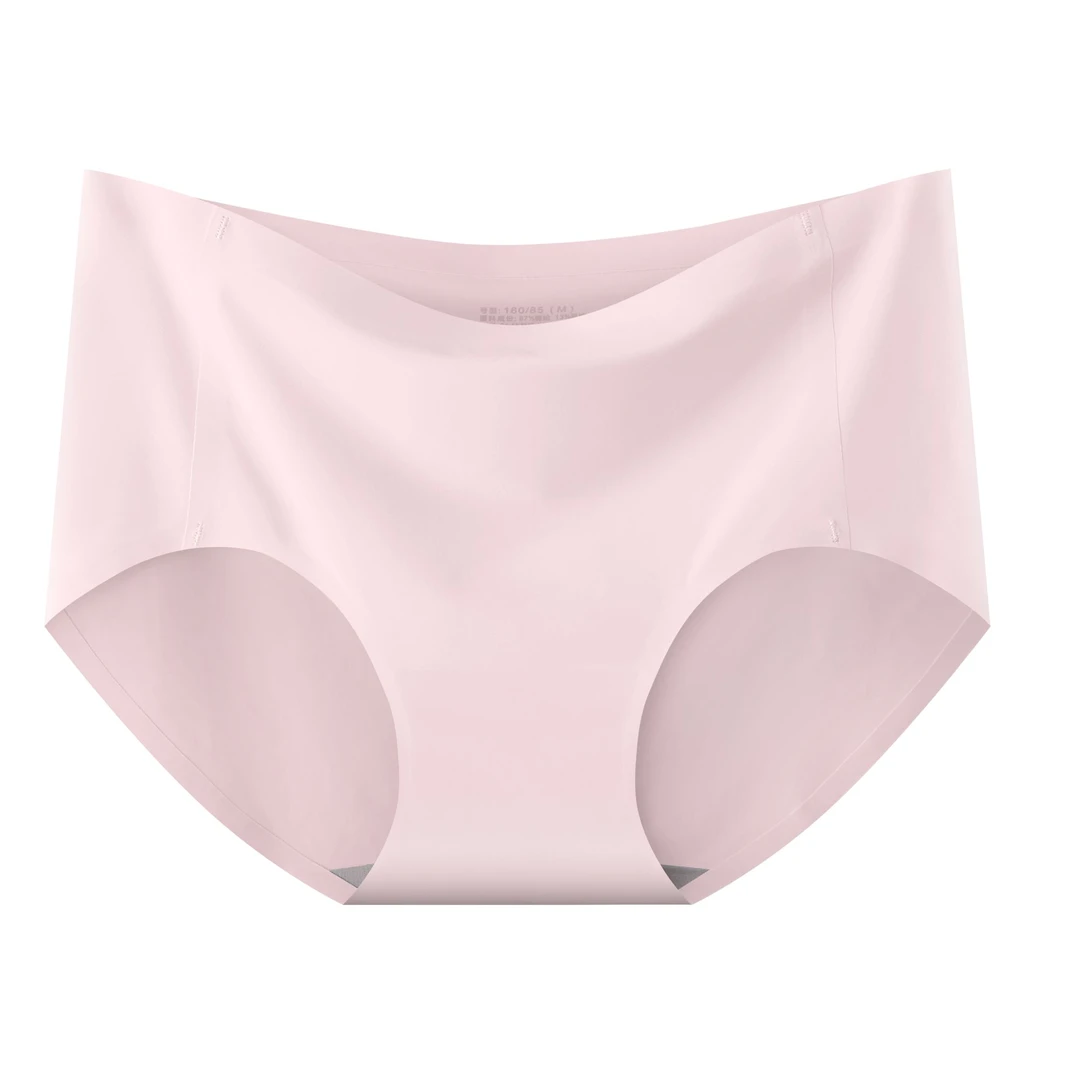 【牟总专享】保卫橙色无痕一片式女士舒适内裤8828-1福