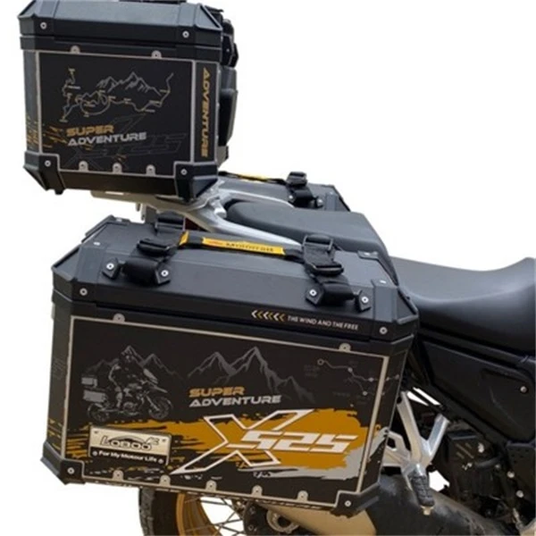 适用珠峰凯越525X 500X萝卜三箱贴纸边箱尾箱适合原厂铝箱单摇臂