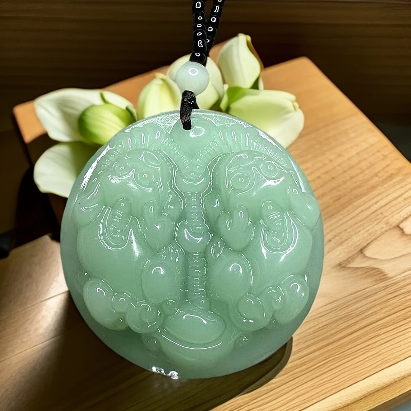 2025春季款P8时尚百搭吊坠双貔貅XL716