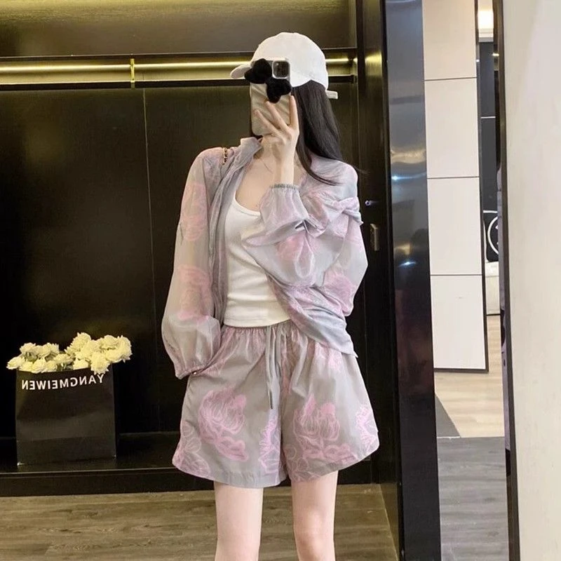 时尚甜美清新薄款百搭森系性感吊带可爱时尚套装休闲可爱风上衣