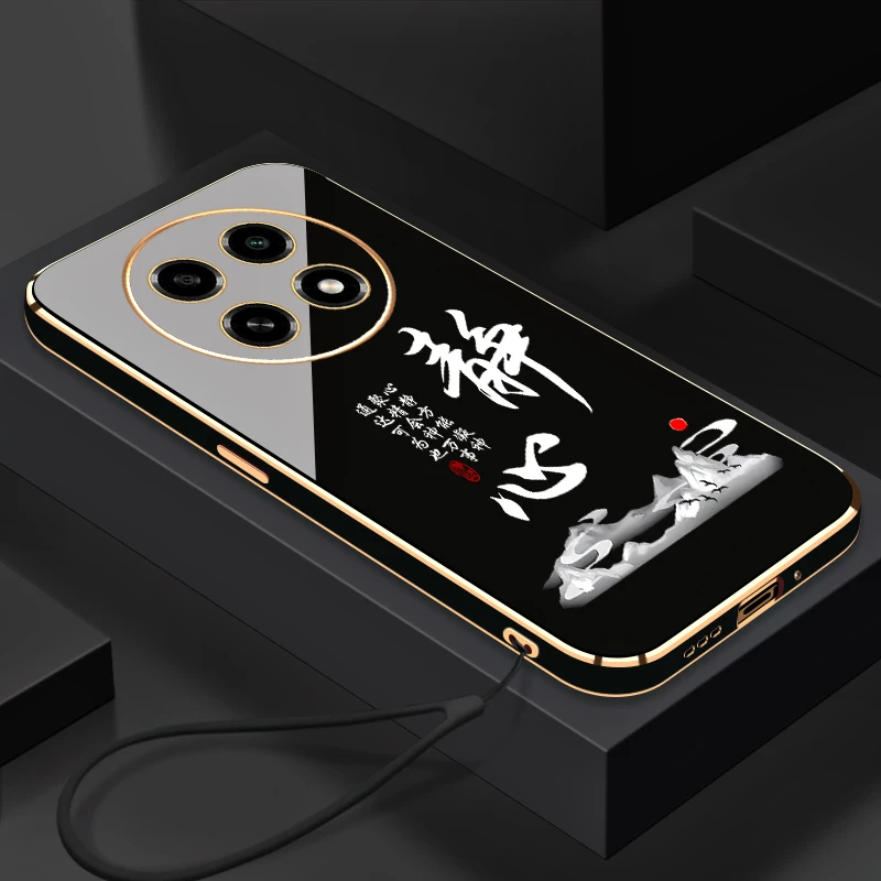 适用于电镀静心OPPOA2Pro手机壳全包防摔硅胶软壳【送挂绳】