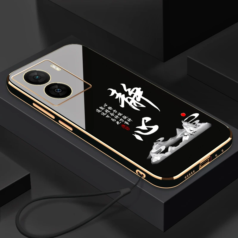 适用于电镀静心IQOOZ7X手机壳全包防摔硅胶软壳【送挂绳】