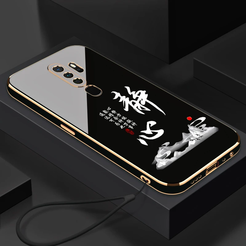 适用于电镀静心OPPOA11/A11X手机壳全包防摔硅胶软壳【送挂绳】