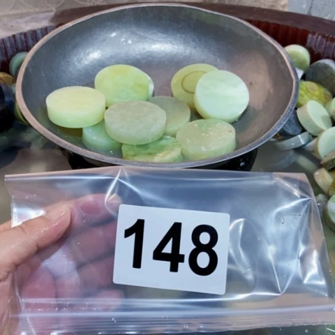 【闪购商品】蛇纹石玉珠宝半成品未镶嵌