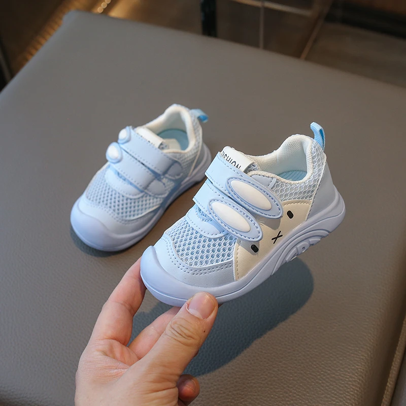 宝宝学步鞋春夏季软底幼儿机能鞋婴儿学步鞋网面透气男女宝宝鞋子