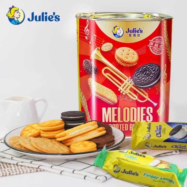 茱蒂丝美旋律什锦饼干660g*1罐效期2025.2.3