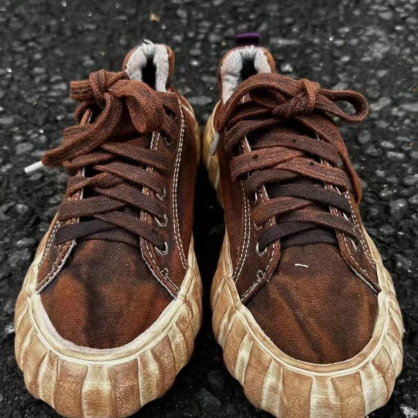 麻依者原创 岩染帆布鞋1117