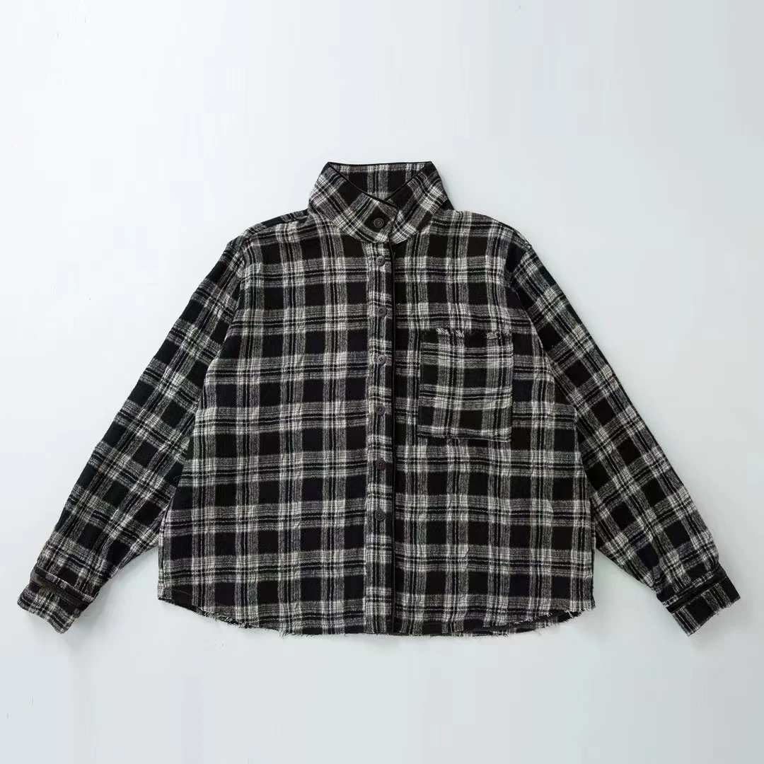 垒土毛呢休闲衬衫S3007