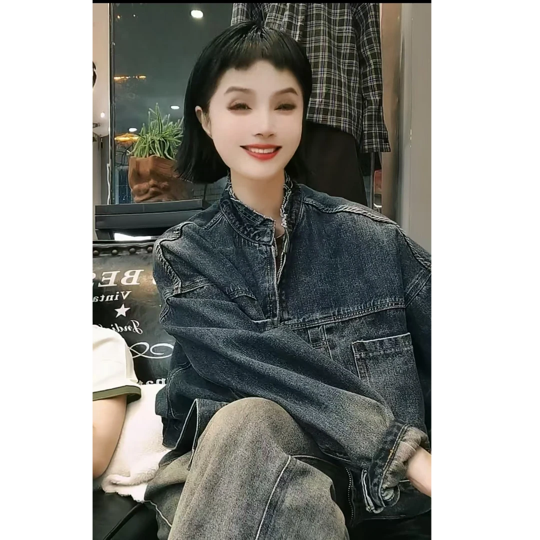 原创品牌水洗牛仔外套