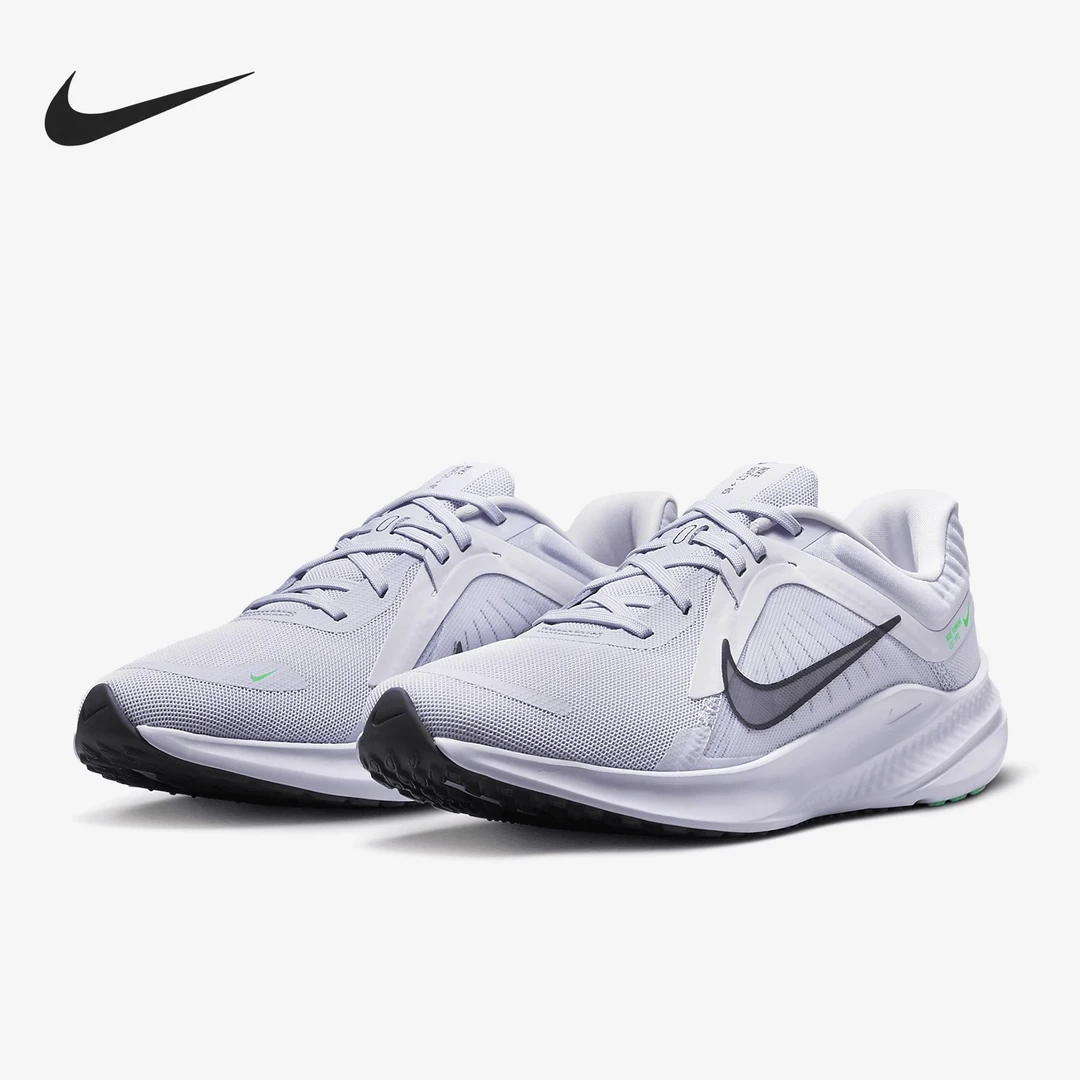 Nike Quest 5舒适百搭防滑透气低帮透气跑鞋男薰衣草紫DD0204-500