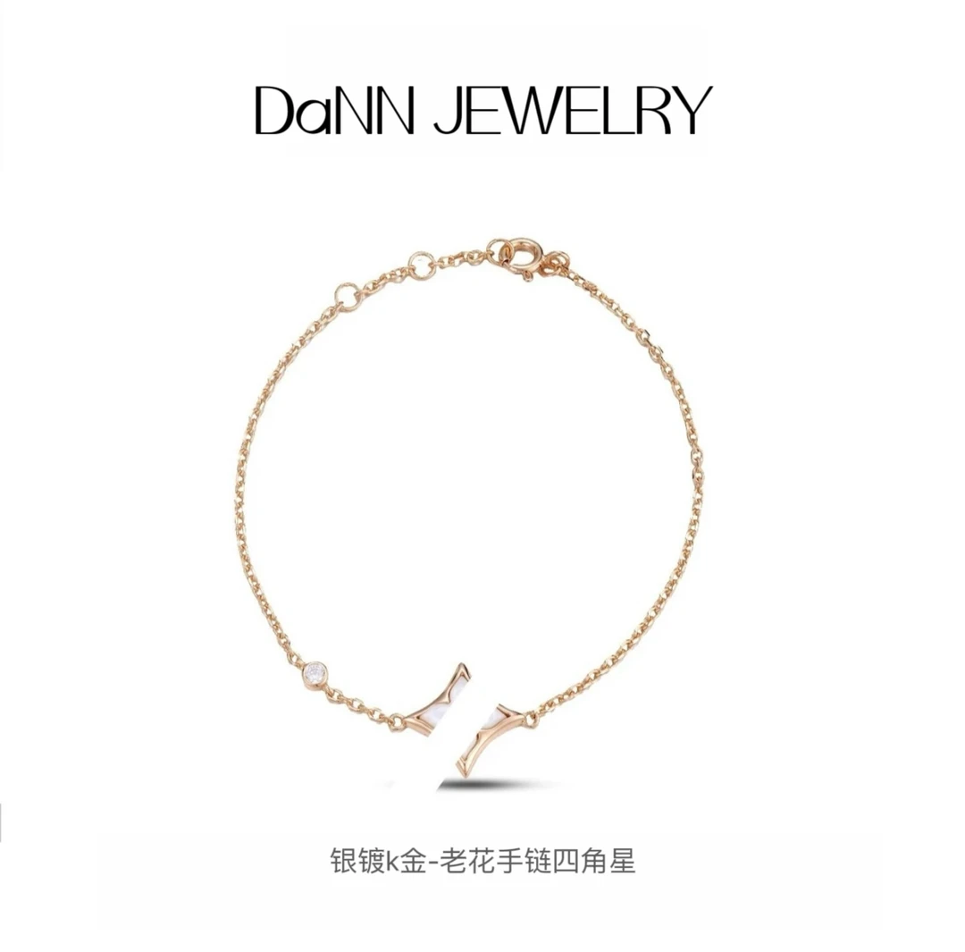 坠链均925银 时尚老花手链百搭小众