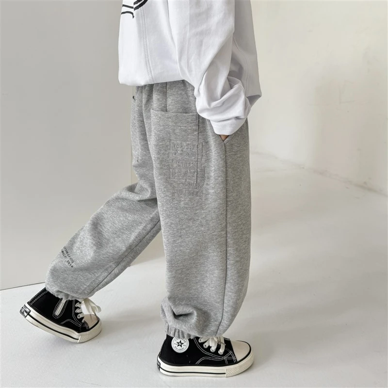 【开播福利】男童运动裤春秋款韩版卫裤儿童秋装休闲长裤|24ck27