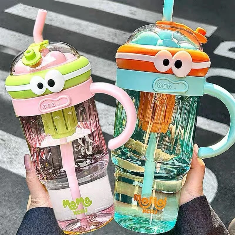 小茶日记大容量饮用水杯1280ml