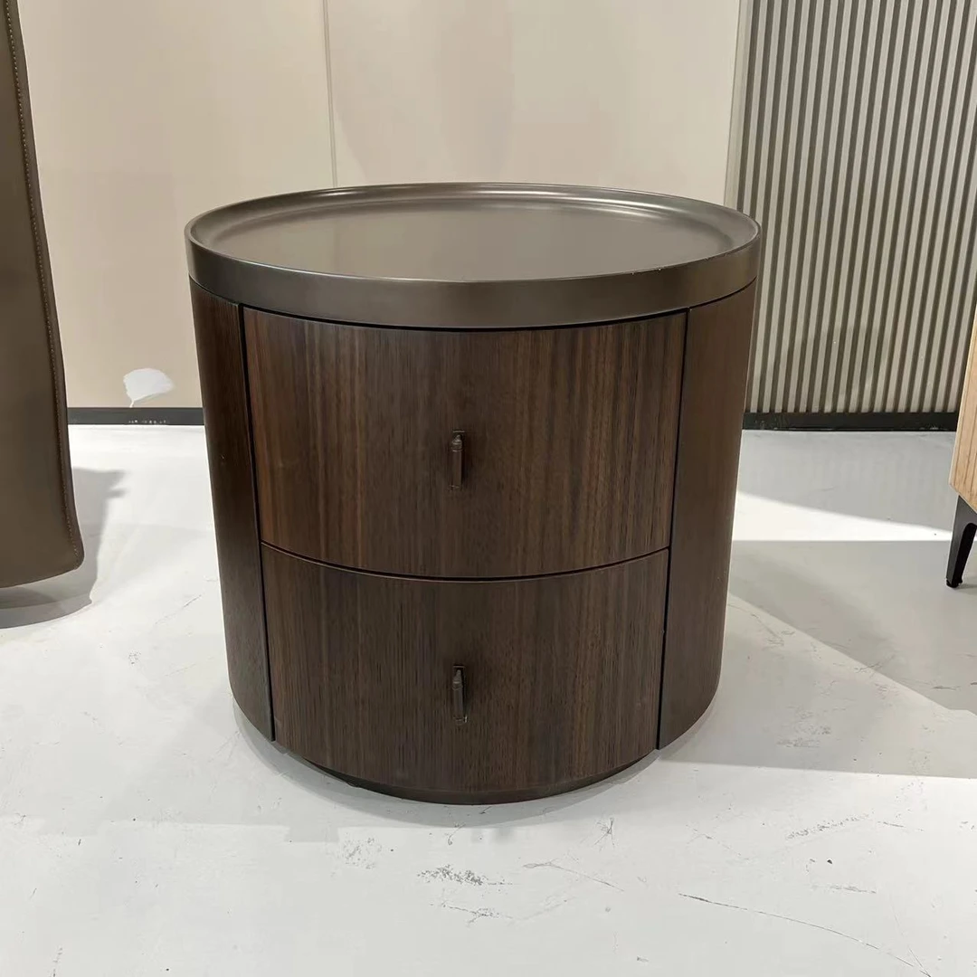 YOQI/悠崎YOQI意式极简主卧床头柜合集款