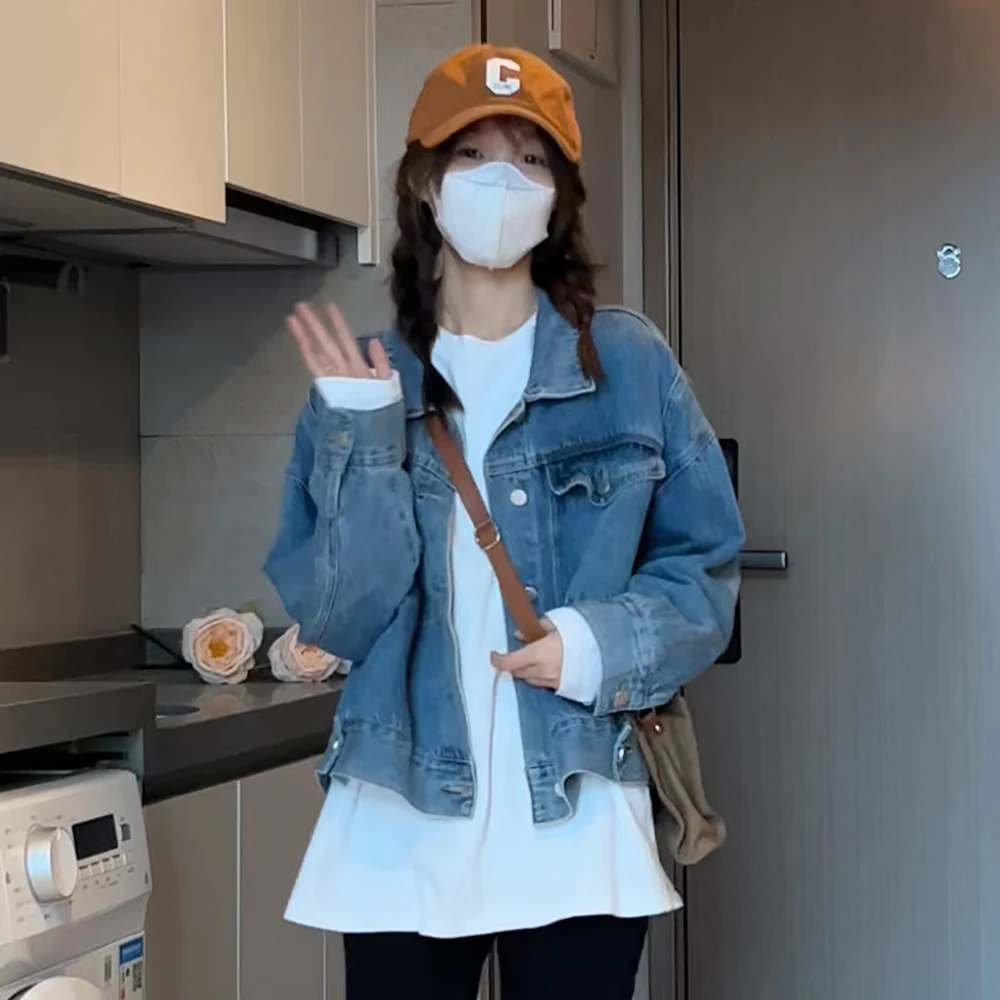 【牛仔外套】牛仔外套女#77501#