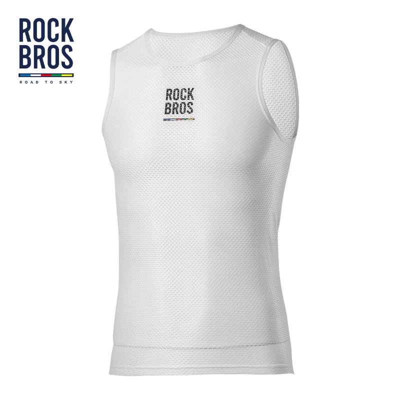 ROCKBROS天路系列骑行排汗衫男女速干背心透气上衣公路无袖打底衫