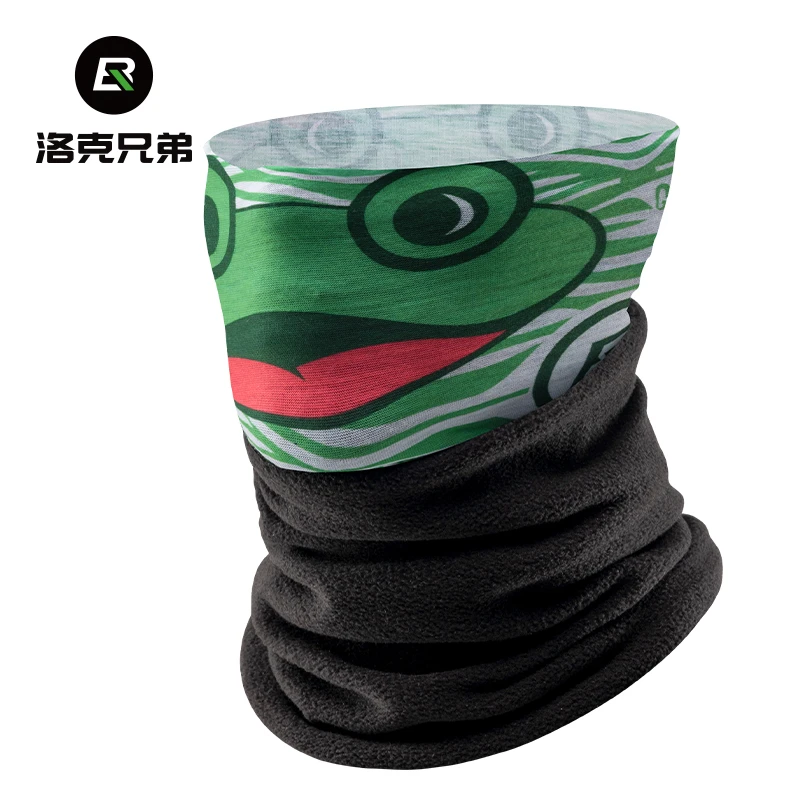 洛克兄弟抓绒魔术头巾保暖骑行面罩围脖户外自行车头套男女秋冬季