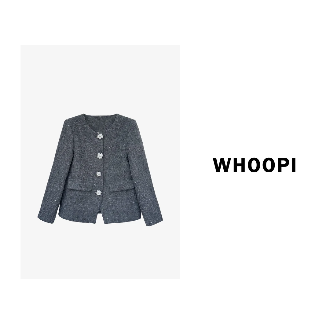 【清】【雪晶碎石】高级感气质百搭小香风套装