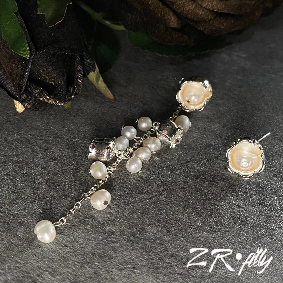 ZR filly 铜合金无非金属耳饰 轻奢时尚312