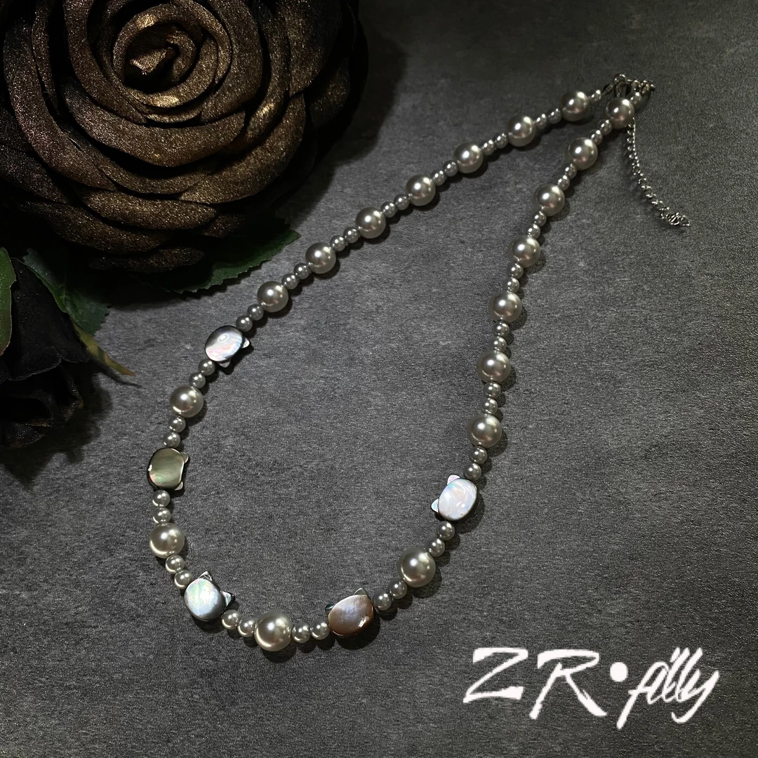 ZR filly 非金属仿珍珠项链 气质百搭316