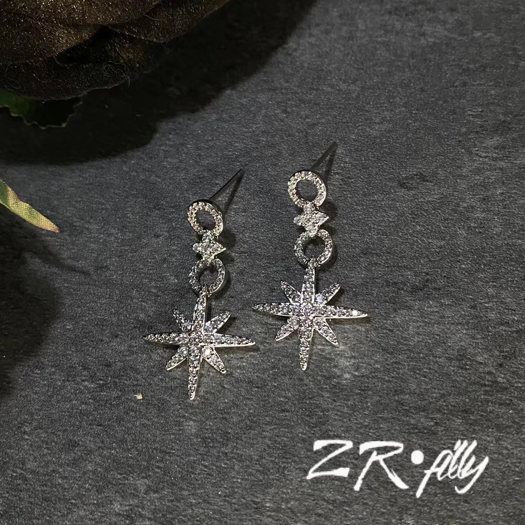 ZR filly 铜合金耳饰 轻奢时尚简约耳环1032