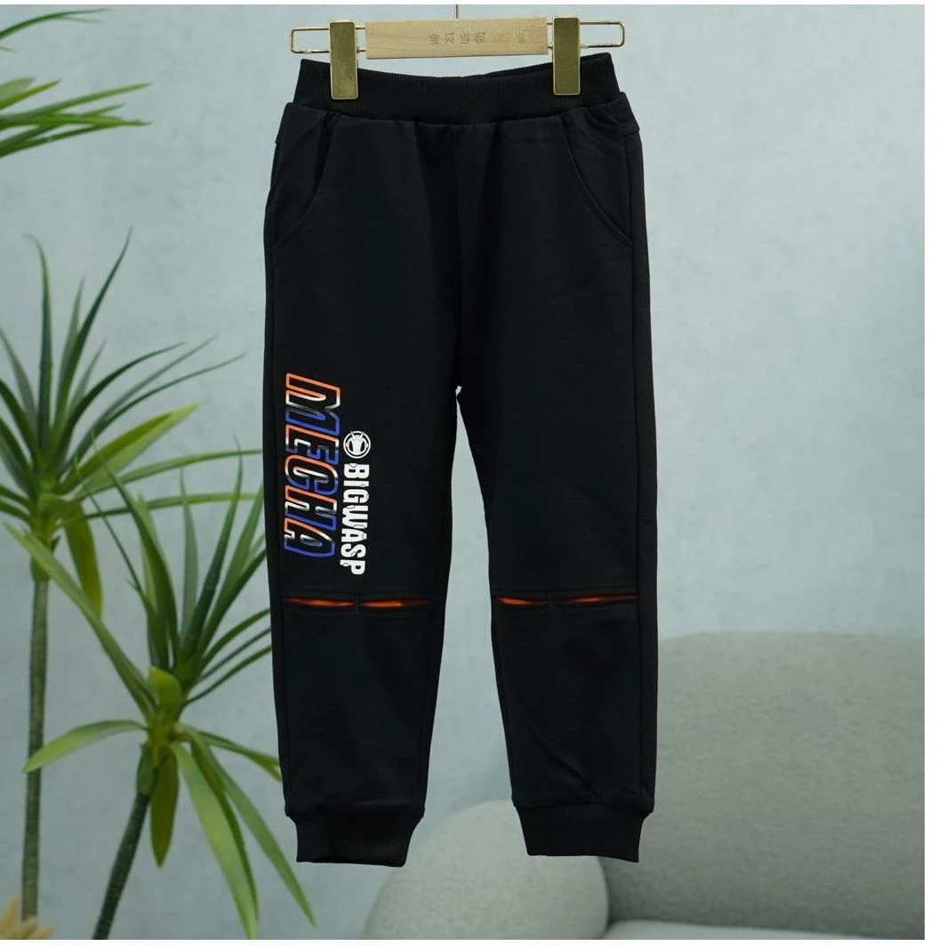 一路童行  A686 大系列 新款儿童针织九分裤 730561716