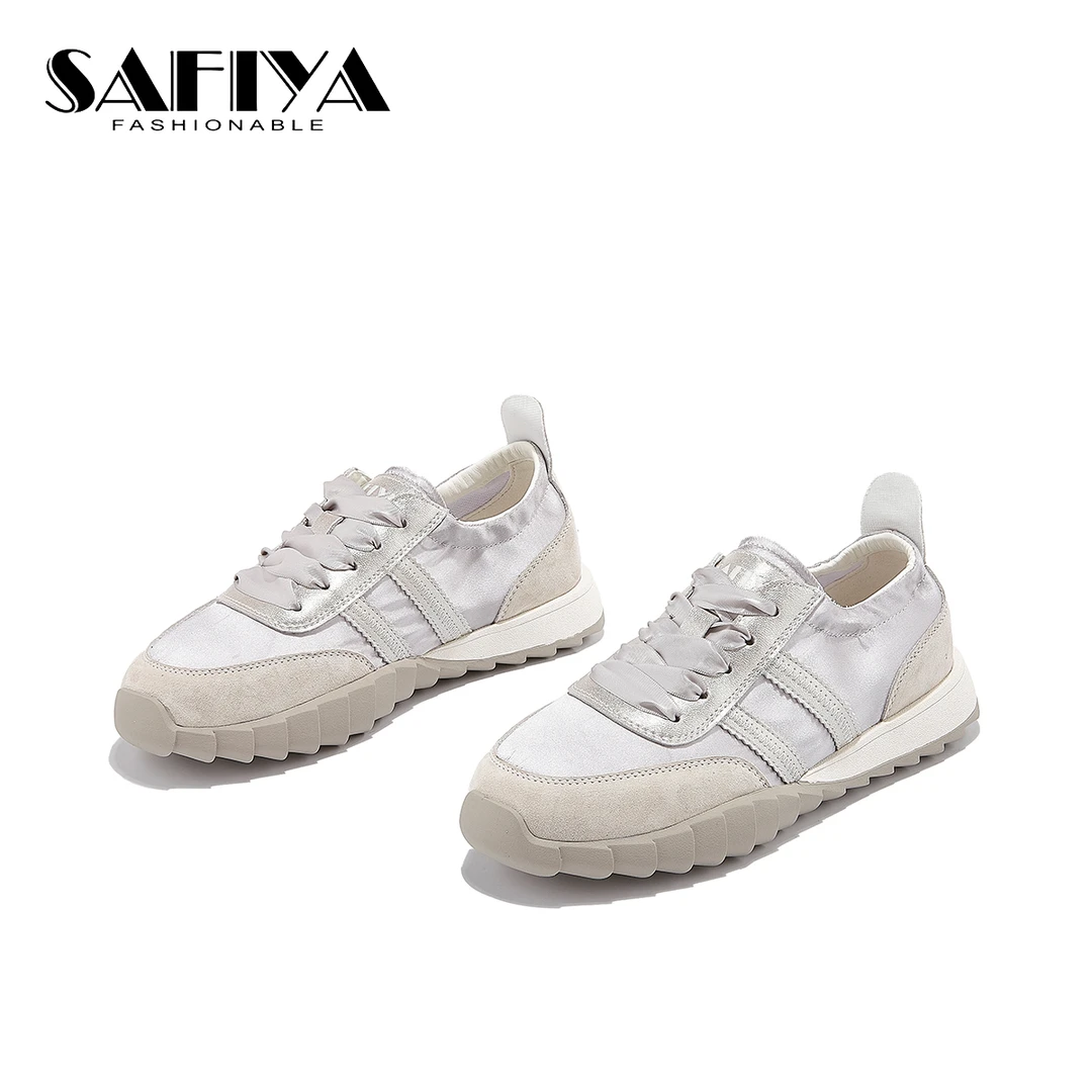 索菲娅Safiya2024新款夏季头像休闲鞋百搭德训鞋跑步鞋SF42111A08