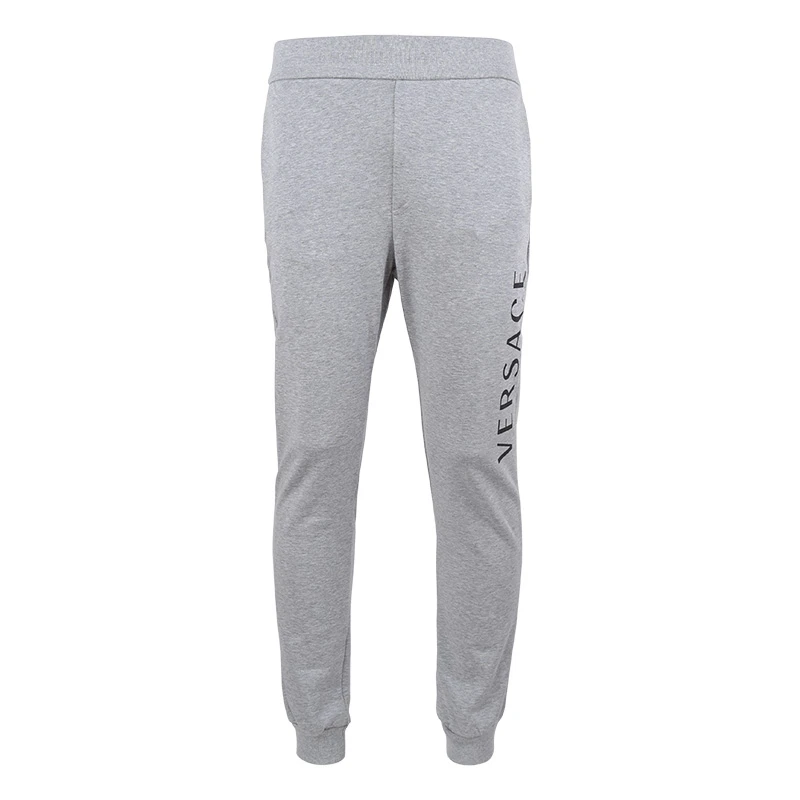 VERSACE/范思哲男士灰色运动休闲裤A83562 A231242针织