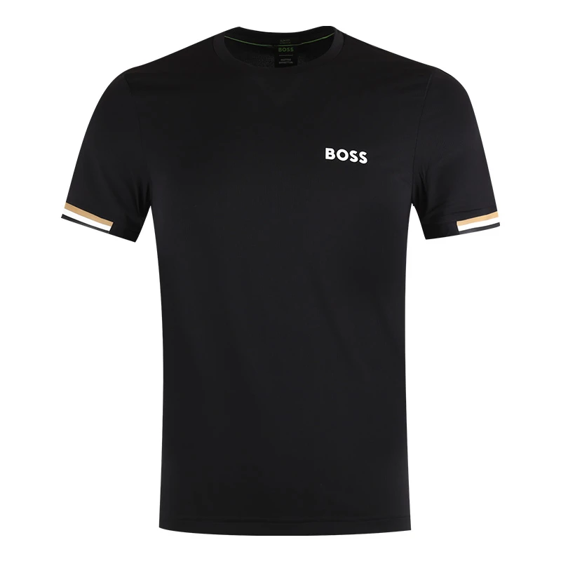 HUGO BOSS/雨果博斯 男士印花圆领短袖T恤衫 50506348