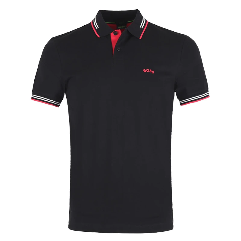 HUGO BOSS/雨果博斯 男士夏季翻领短袖POLO衫 50469245