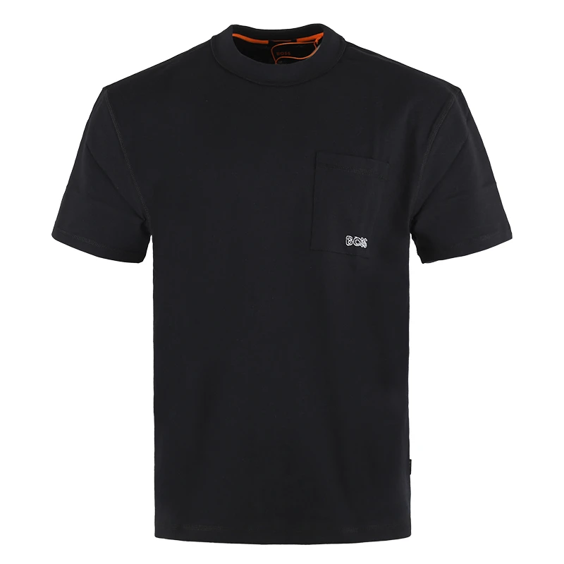 HUGO BOSS/雨果博斯 男士刺绣LOGO短袖T恤衫 50509452