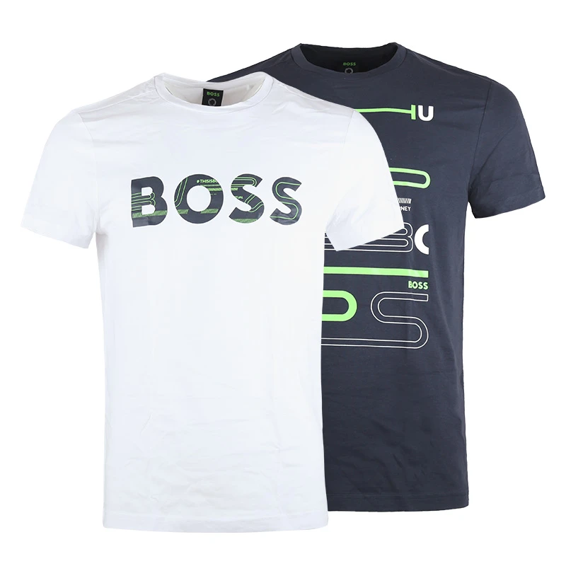 HUGO BOSS/雨果博斯 男士2件盒装短袖T恤衫 50466278