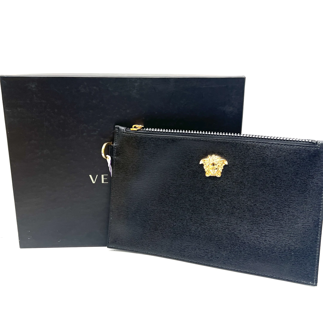 99新 VERSACE/范思哲 范思哲手拿包/M146/赠钥匙扣