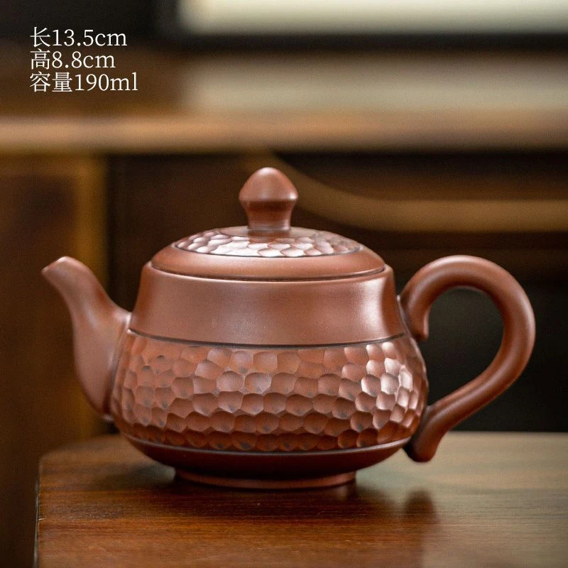 林福玺老师手工艺紫陶如意壶复古高档家用茶壶礼盒收藏证书名师壶