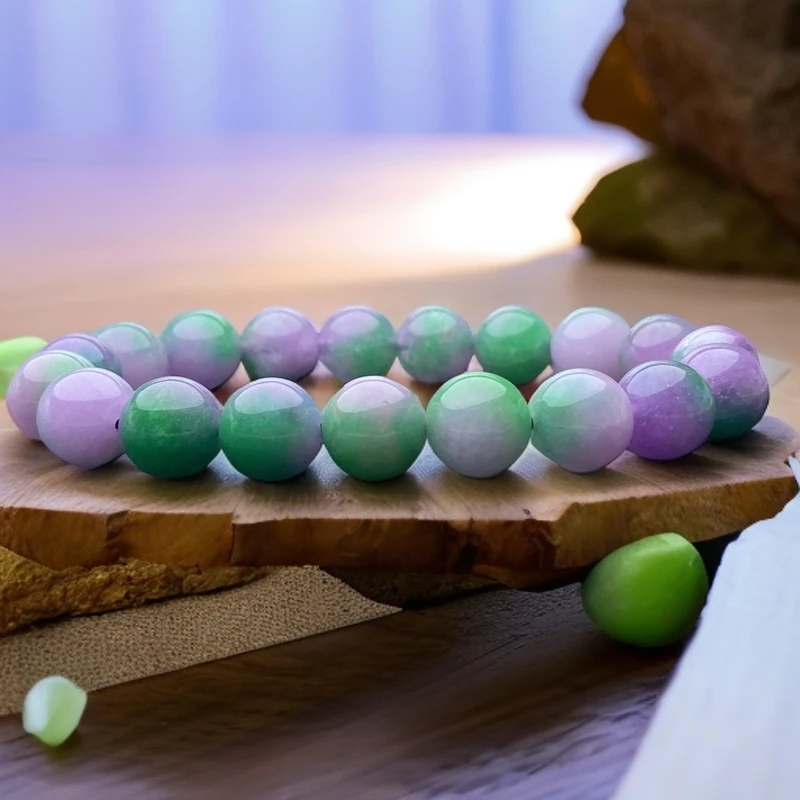 437号精品高货春带紫手串10mm多样性发一件