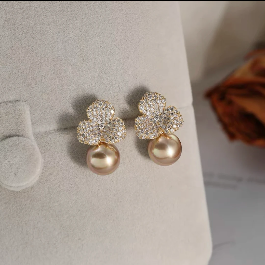 钛钢耳饰 气质百搭耳钉小众简约耳坠甜美设计感