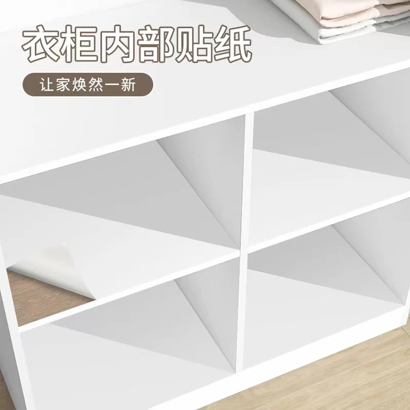 顾家砚加厚肤感衣柜贴纸柜门改色贴膜橱柜桌面防水自粘墙纸翻新