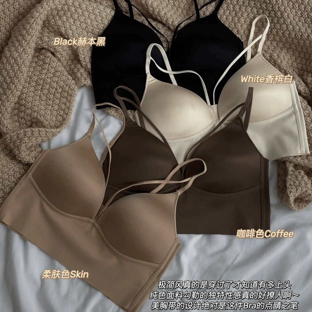 【缎面】OK-7128法式缎感美胸内衣