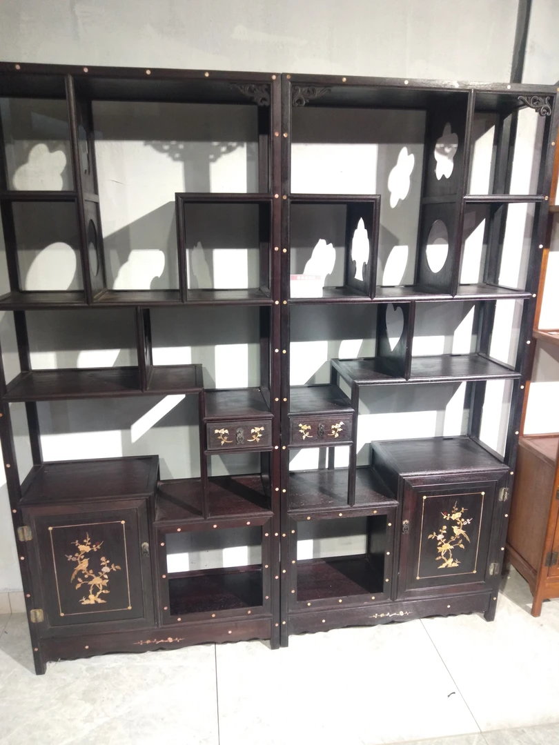 博古架一套-高1.9米-宽1.7米