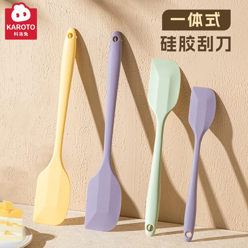 科洛兔家用硅胶刮刀硅胶锅铲食品级硅胶耐高温大号炒菜刮刀烘焙