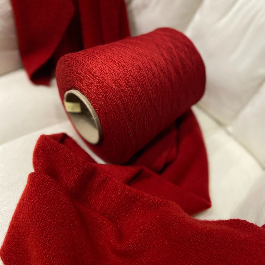 小山羊绒 百搭 长款羊绒围巾 围巾时尚针织秋冬