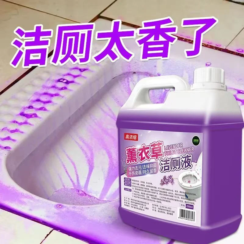 【实惠装】花香洁厕液马桶清洁剂卫生间去污去味抑菌除垢大桶洁厕灵