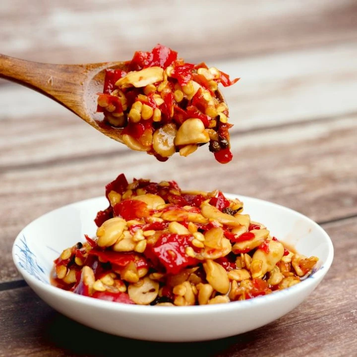 【无油豆瓣酱】湖北宜昌农家自制调味品农家土辣椒豆瓣酱480克包邮